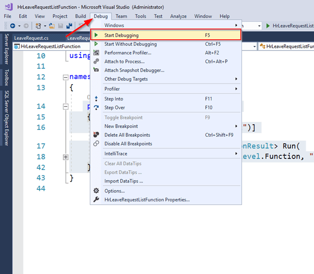 ایجاد و مصرف تابع Azure از ASP.NET Core