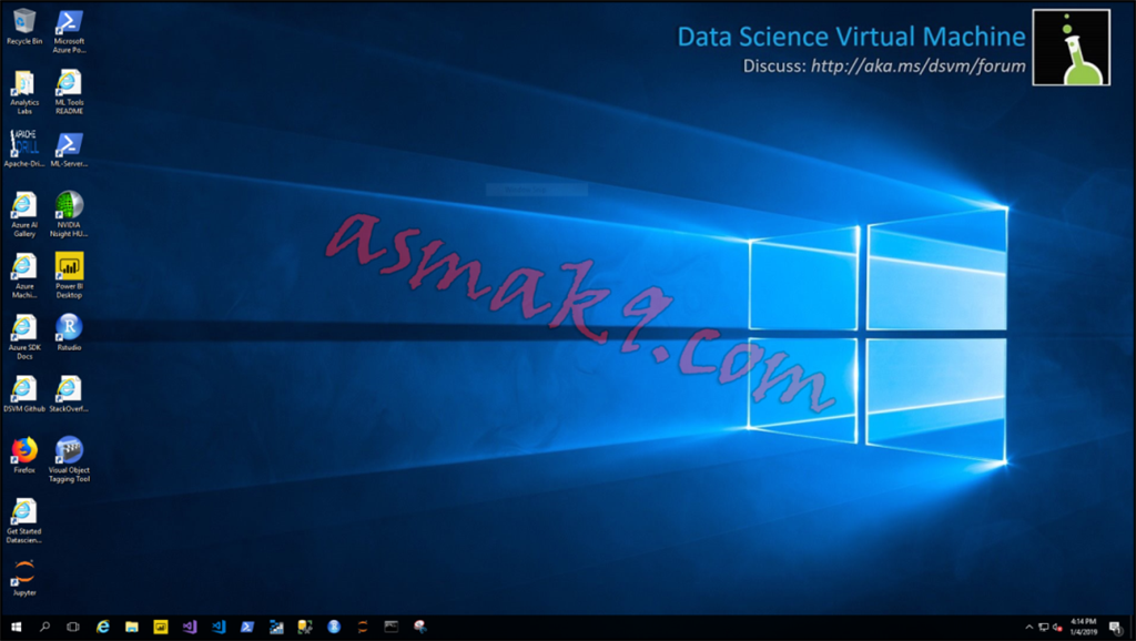 Microsoft Azure - اتصال دسکتاپ از راه دور به ماشین مجازی Windows 2016 Science Data