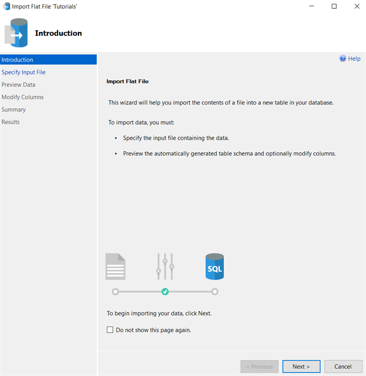 جدول ایجاد کنید و داده ها را با استفاده از فایل CSV در SQL Server قرار دهید