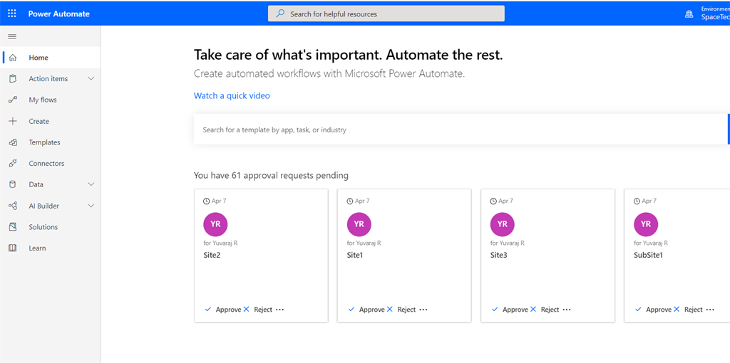 با استفاده از Power Automate، داده ها را در DB Azure Cosmos وارد کنید