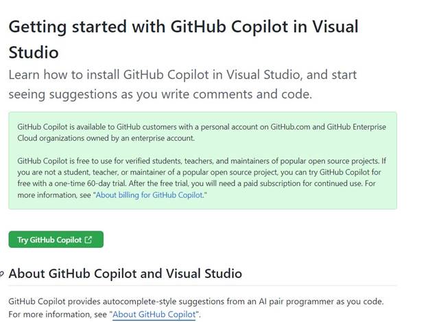 استفاده از GitHub Co-pilot برای راهنمایی کد