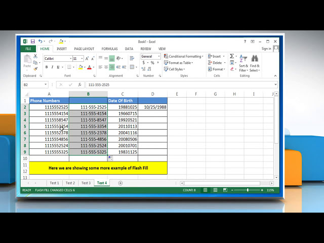 فیلم آموزشی: نحوه استفاده از ویژگی های AutoFill و Flash Fill در Excel 2013 با زیرنویس فارسی