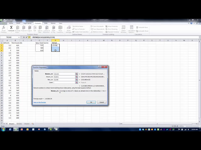 فیلم آموزشی: نحوه استفاده از تابع Excel-The TREND با زیرنویس فارسی