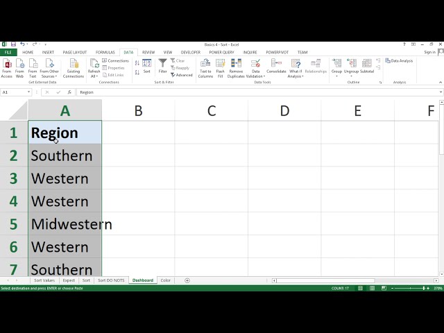 فیلم آموزشی: Excel - مرتب سازی داده ها، ستون های متعدد، تاریخ، رنگ - از بلایا جلوگیری کنید! با زیرنویس فارسی