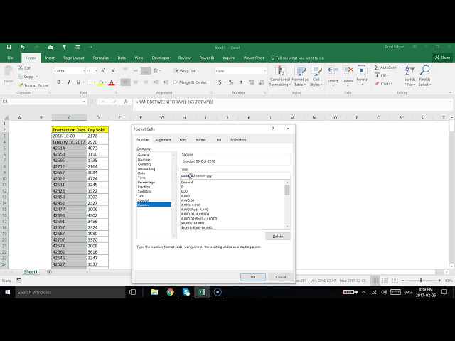 فیلم آموزشی: Excel How To: نحوه تغییر فرمت تاریخ در اکسل با زیرنویس فارسی