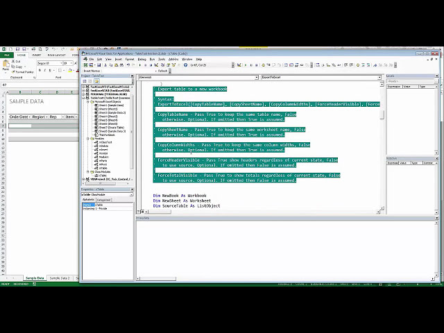 فیلم آموزشی: نحوه استفاده از جداول MS Excel از طریق VBA با زیرنویس فارسی