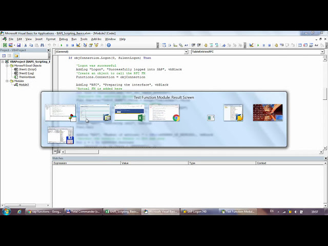 فیلم آموزشی: SAP Function BAPI Scripting - فراخوانی RFC FM از Excel با زیرنویس فارسی