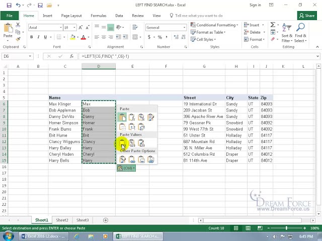 فیلم آموزشی: آموزش Microsoft Excel 2016 برای مبتدیان - نحوه استفاده از اکسل قسمت 6 با زیرنویس فارسی