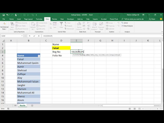 فیلم آموزشی: حل شد - نحوه دریافت نتایج بر اساس ارزش جستجوی تکراری در VLOOKUP - Excel