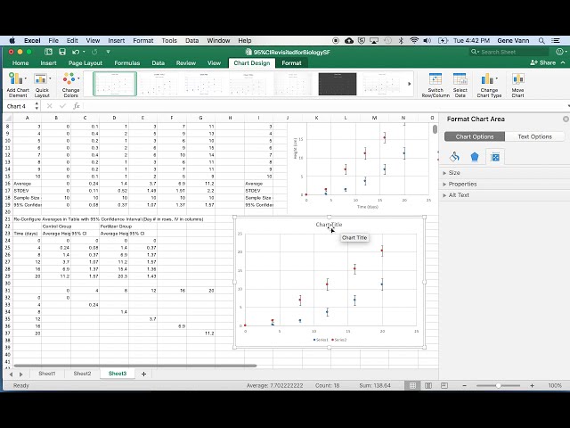 فیلم آموزشی: استفاده از Google Excel برای ایجاد نمودار پراکندگی و افزودن نوار خطا با زیرنویس فارسی