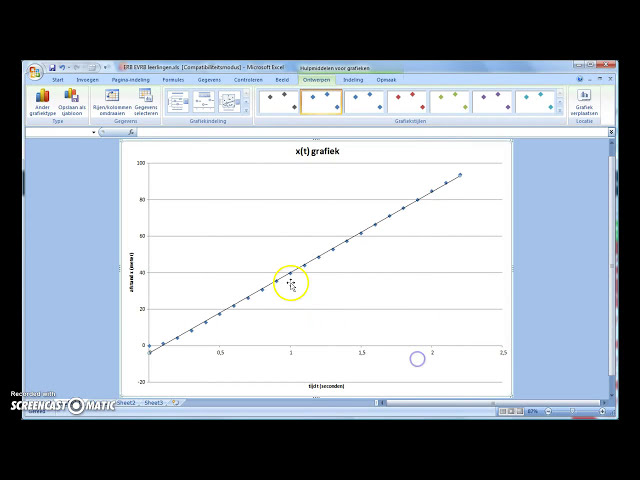 فیلم آموزشی: Een wetenschappelijke grafiek made in Excel (2007) با زیرنویس فارسی