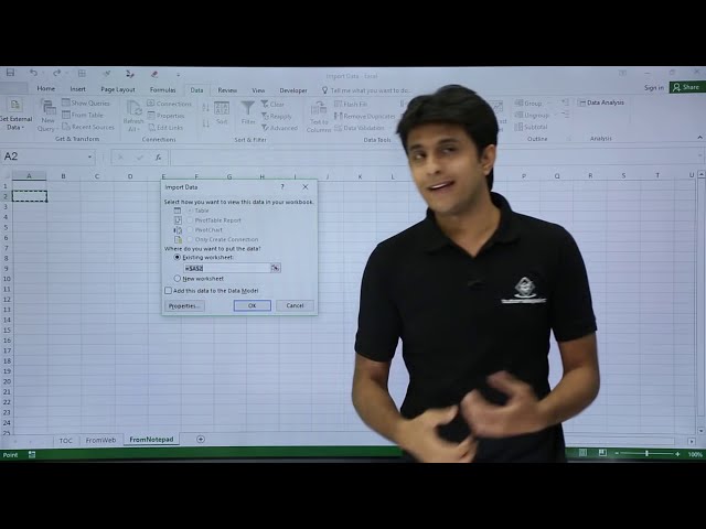 فیلم آموزشی: MS Excel - وارد کردن داده های زنده از وب به اکسل با زیرنویس فارسی