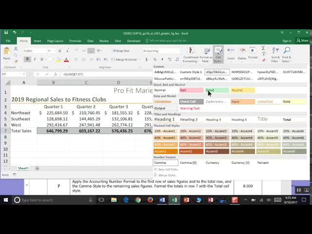 فیلم آموزشی: 1G Excel GO! فروش منطقه ای با زیرنویس فارسی