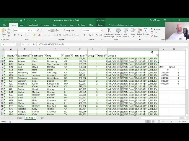 فیلم آموزشی: اعداد گروه اکسل و توابع IFS و FormulaText توسط کریس منارد با زیرنویس فارسی