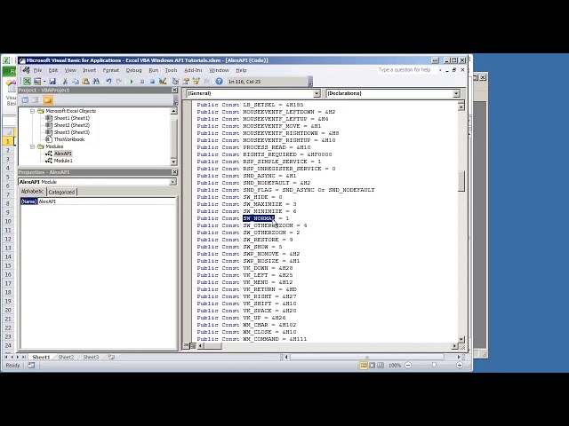 فیلم آموزشی: VBA Excel Windows API - V1.06 - نحوه به حداقل رساندن و بازیابی یک برنامه ویندوز خارجی با زیرنویس فارسی