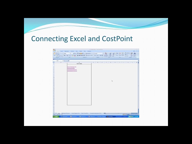 فیلم آموزشی: اتصال Excel و Deltek Costpoint با زیرنویس فارسی