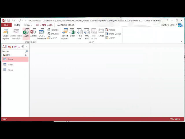 فیلم آموزشی: Access 2013 - Tutorial 9 - Import from Excel با زیرنویس فارسی