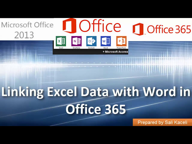 فیلم آموزشی: پیوند داده ها از اکسل با Word برای گزارش در آفیس 2013 (Office 365) 16 از 18 با زیرنویس فارسی