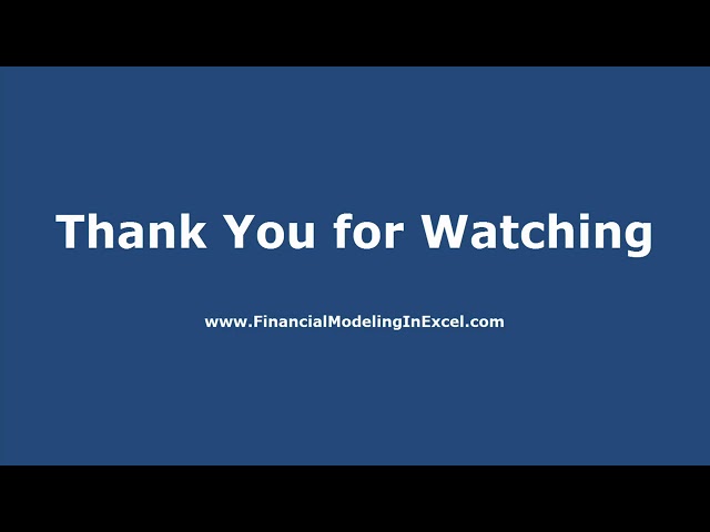 فیلم آموزشی: آموزش VLOOKUP - مدلسازی مالی در اکسل با زیرنویس فارسی