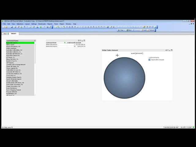 فیلم آموزشی: وارد کردن داده ها از اکسل به Qlik (QlikView) با زیرنویس فارسی