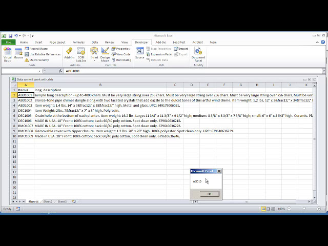 فیلم آموزشی: برنامه نویسی VBA Excel 2010 نحوه برش متن (مثال جمع آوری سه کاراکتر اول) با زیرنویس فارسی