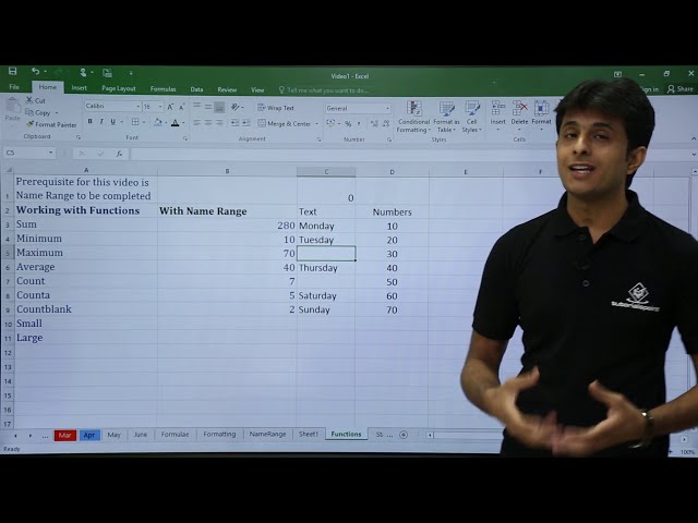 فیلم آموزشی: MS Excel - محدوده نام با فرمول ها با زیرنویس فارسی