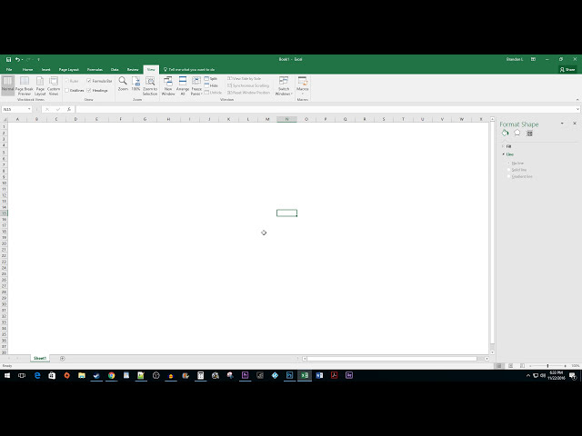 فیلم آموزشی: Excel 2016: چگونه خطوط شبکه را از یک بخش حذف کنیم با زیرنویس فارسی