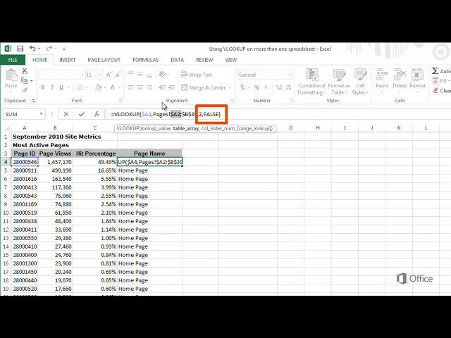 فیلم آموزشی: Microsoft Excel 2013 - VLOOKUP در Excel 2013 - کپی فرمول VLOOKUP - ویدئو 4 از 4