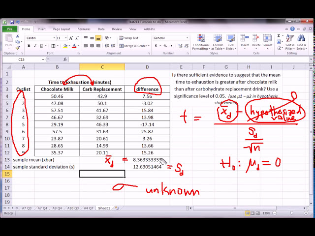 فیلم آموزشی: Excel - نمونه های جفت شده t-test