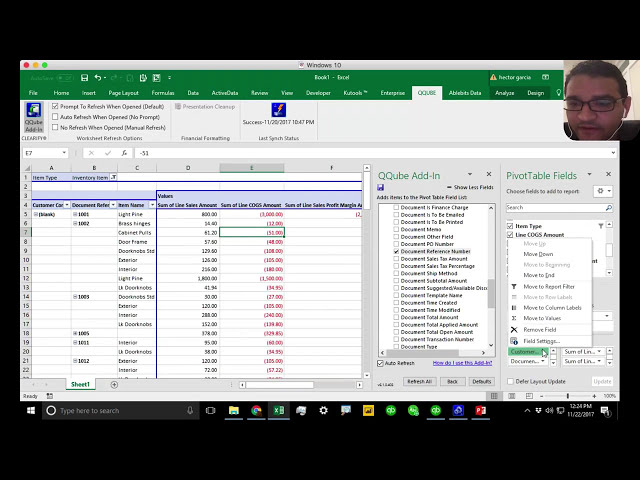 فیلم آموزشی: QQUBE: ایجاد گزارش های سفارشی در Excel از QuickBooks Desktop با زیرنویس فارسی