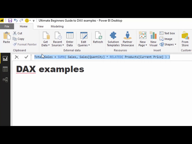 فیلم آموزشی: تفاوت اصلی بین فرمول های DAX و Excel در Power BI با زیرنویس فارسی
