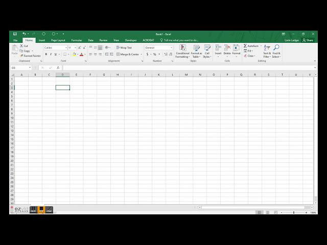 فیلم آموزشی: Excel 2016 - انتخاب سلول ها با زیرنویس فارسی