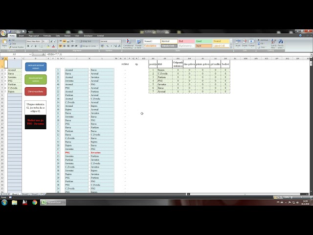 فیلم آموزشی: Excel - automatska Tabela za turnir با زیرنویس فارسی