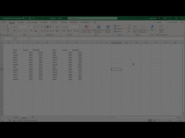 فیلم آموزشی: Excel: Les fonctions TRIER و TRIERPAR (آرایه های پویا) با زیرنویس فارسی