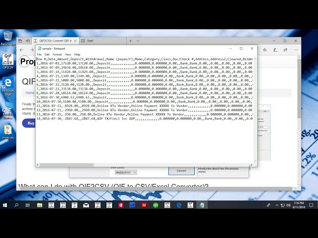فیلم آموزشی: QIF2CSV: یک فایل QIF را به فرمت CSV/Excel تبدیل کنید با زیرنویس فارسی