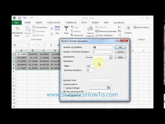 فیلم آموزشی: نحوه استفاده از Random Number Generator در Excel با زیرنویس فارسی