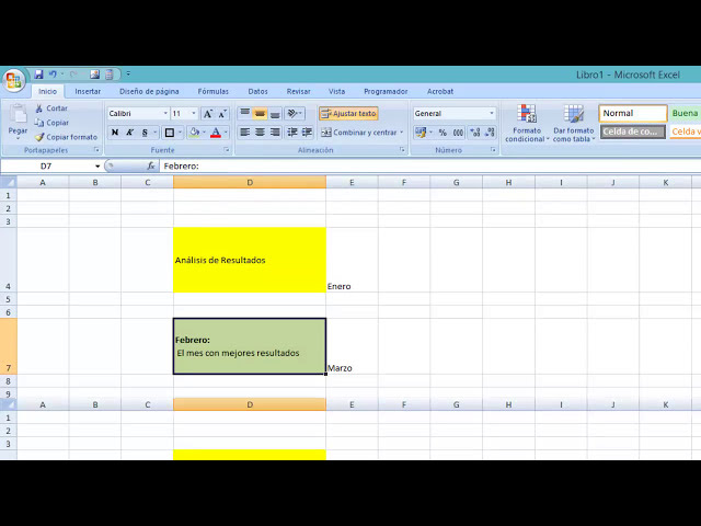 فیلم آموزشی: آموزش Excel (Cap. 94) Ajustar Texto a Celda با زیرنویس فارسی