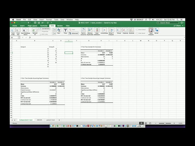 فیلم آموزشی: NO BS: دانلود Microsoft Excel 2016 Data Analysis Toolpak (در مک) با زیرنویس فارسی