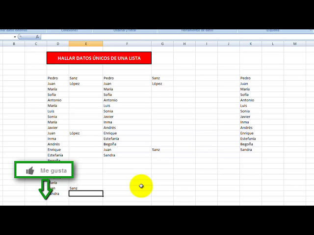 فیلم آموزشی: آموزش Excel (Cap. 63) Hallar y Copiar Datos no Repetidos با زیرنویس فارسی
