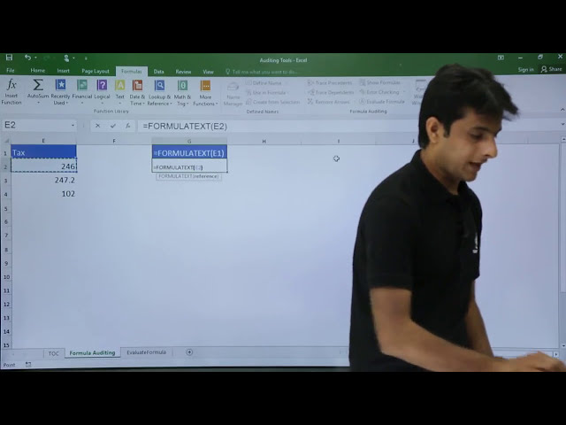 فیلم آموزشی: MS Excel - ابزارهای حسابرسی با زیرنویس فارسی
