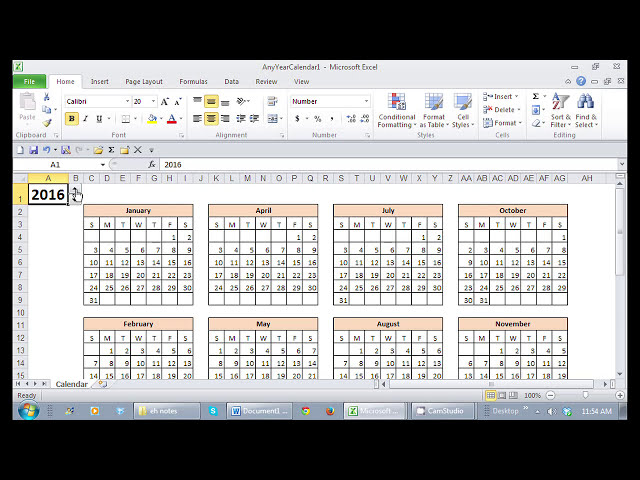 فیلم آموزشی: نحوه ایجاد یک تقویم Outlook از Excel 2010: نکاتی برای Microsoft Office و Windows با زیرنویس فارسی