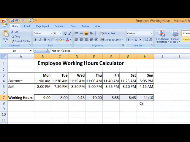 فیلم آموزشی: آموزش نحوه محاسبه زمان در Microsoft Excel 2016 | معلم با زیرنویس فارسی