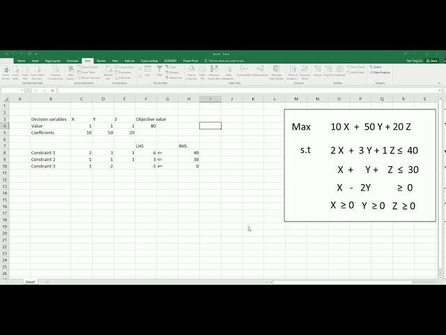 فیلم آموزشی: حل مسائل برنامه نویسی خطی با Excel Solver با زیرنویس فارسی