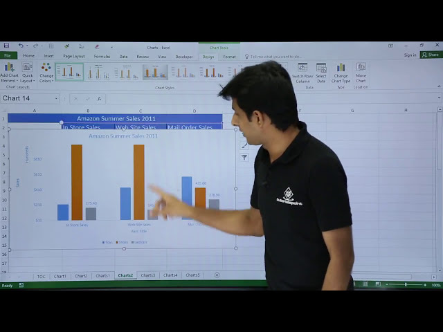 فیلم آموزشی: MS Excel - طراحی یک نمودار ستونی قسمت: 2 با زیرنویس فارسی