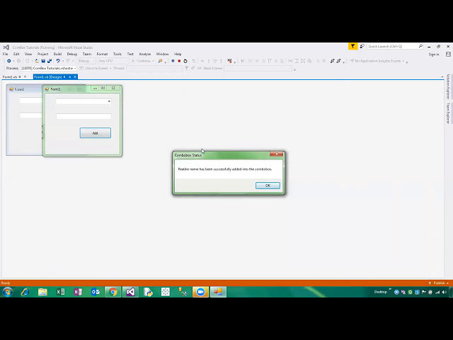 فیلم آموزشی: موارد را از Excel به ComboBox در برنامه نویسی VB.Net وارد کنید. با زیرنویس فارسی
