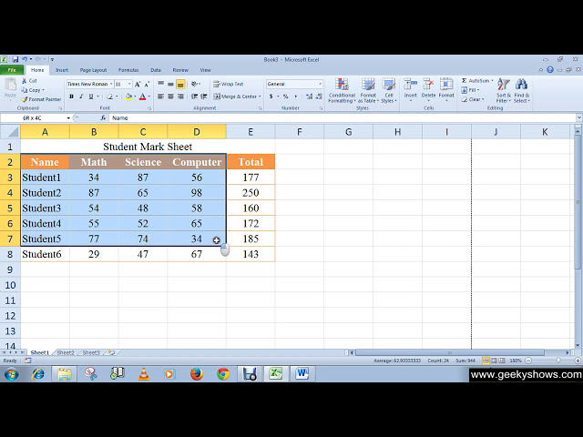 فیلم آموزشی: جدول Microsoft Office Excel 2010، ایجاد جدول، تبدیل به محدوده با زیرنویس فارسی