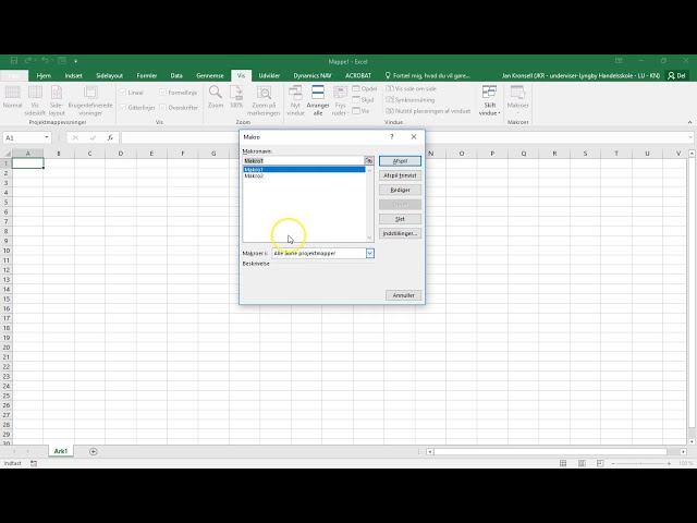 فیلم آموزشی: Excel: Indspil makro