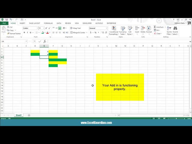 فیلم آموزشی: نحوه نصب افزونه در Microsoft Excel 2010/2013