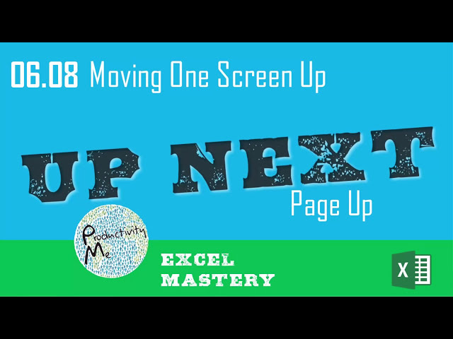 فیلم آموزشی: Excel: حرکت یک صفحه به پایین (صفحه پایین) با زیرنویس فارسی
