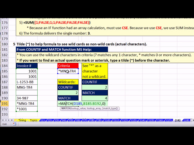 فیلم آموزشی: Ctrl + Shift + Enter: Excel Array Formuls 18: Unique Count Formuls: FREQUENCY یا COUNTIF؟ با زیرنویس فارسی